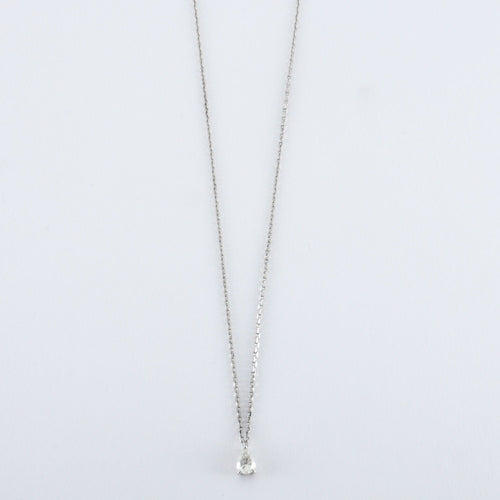 Collier Collier en or blanc & diamants 58 Facettes