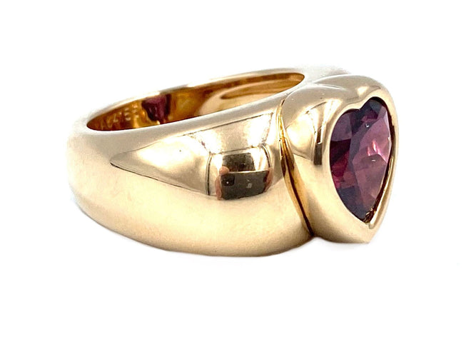 Bague PIAGET - Bague or rose et grenat 58 Facettes