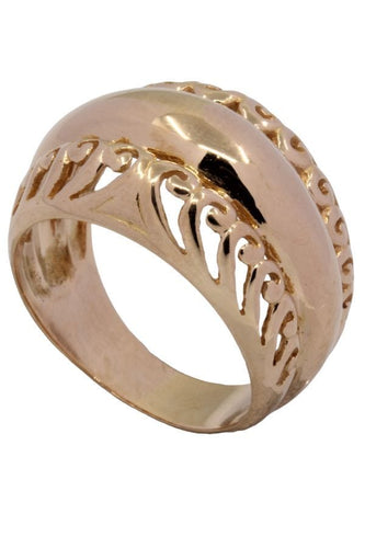 Bague BAGUE TRIPLE JONCS AJOURÉE 58 Facettes 050801