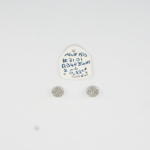 Boucles d'oreilles Boucles d'oreilles en Or blanc & diamants 58 Facettes