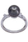 Bague 55 BAGUE PERLE DE TAHITI ET DIAMANTS 58 Facettes 071291