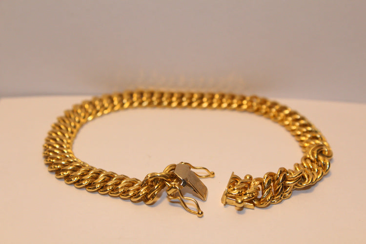 Bracelet Bracelet maille américaine 58 Facettes 11757A