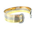 Bracelet CARTIER. Collection Double C, bracelet 3 ors et diamants 58 Facettes