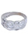 Bague 54 BAGUE DIAMANTS ENTRELACÉE 58 Facettes 058541