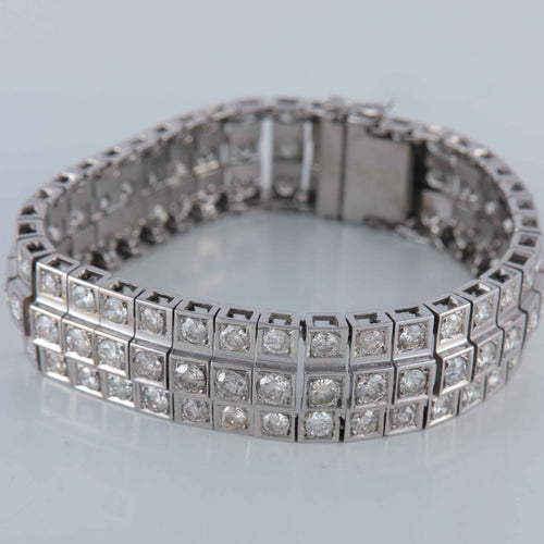 Bracelet Bracelet ligne diamant 58 Facettes