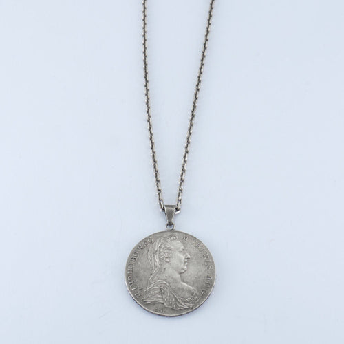 Collier Collier vintage pièce argent 58 Facettes