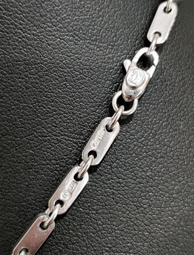Collier Chaine Cartier or blanc 58 Facettes 1-902/1