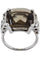 Bague BAGUE STYLE ART-DÉCO QUARTZ FUMÉ ET DIAMANTS 58 Facettes 056221