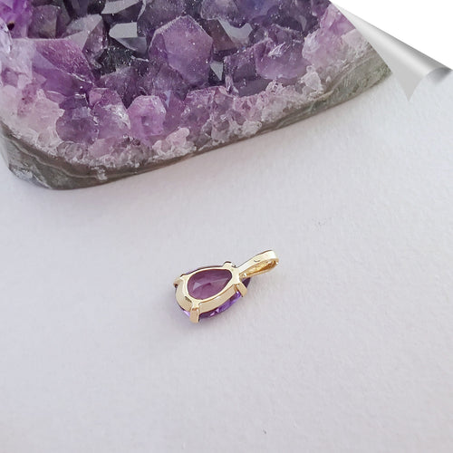 Pendentif Pendentif Améthyste en poire 58 Facettes AA 1537