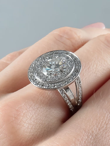 Bague 52 Bague Solitaire Diamants 58 Facettes