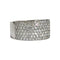 Bague 53 Bague ruban pavage diamants 58 Facettes 1-1224/2