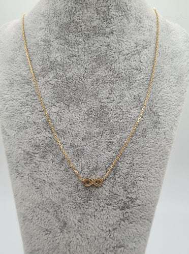 Collier Collier "infini" or jaune 18 carats 58 Facettes