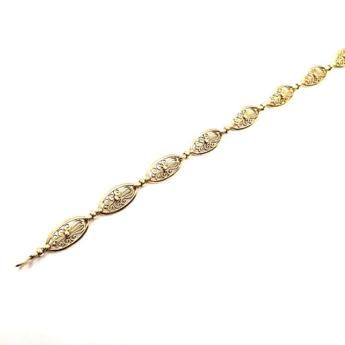 Bracelet Bracelet Vintage or jaune 58 Facettes 2760
