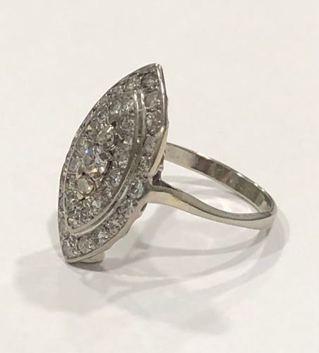 Bague BAGUE MARQUISE DIAMANTS 58 Facettes