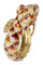 Bague 50 BAGUE SERPENT ÉMAILLÉE 58 Facettes 068591