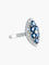Bague 52 Bague Marquise Saphirs Diamants 58 Facettes