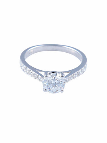 Bague 52 Bague Solitaire Diamants 58 Facettes