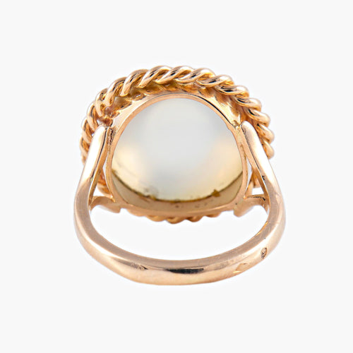 Bague 48 Bague Pierre de lune 58 Facettes