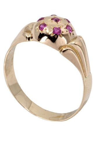 Bague BAGUE ANCIENNE GRENATS 58 Facettes 051401