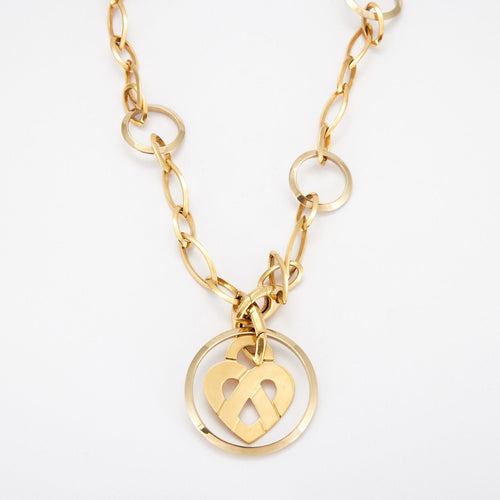 Collier POIRAY - Sautoir Coeur entrelacés 58 Facettes