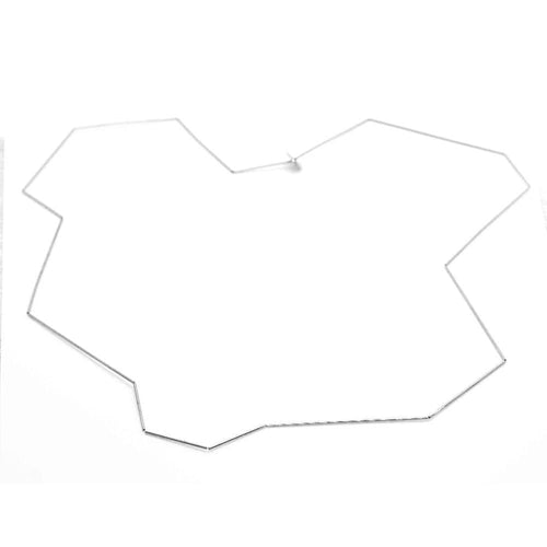 Collier NIESSING - Collier platine 58 Facettes D359997JC