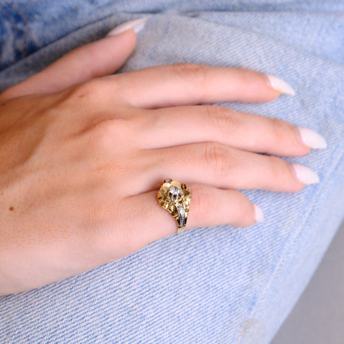 Bague Bague TANK or jaune et diamant 58 Facettes