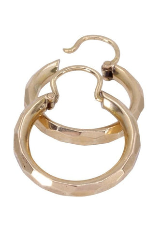 Boucles d'oreilles CRÉOLES ANCIENNES 58 Facettes 076921