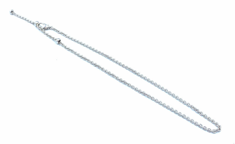 Collier BVLGARI. Collection Catene, chaîne en or blanc 58 Facettes