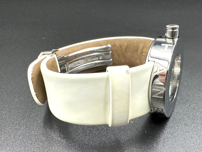 Montre CHANEL. Collection « La Ronde », montre de dame acier 58 Facettes