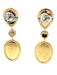 Boucles d'oreilles ROBERTO COIN. Boucles d’oreilles or rose, quartz et diamants 58 Facettes