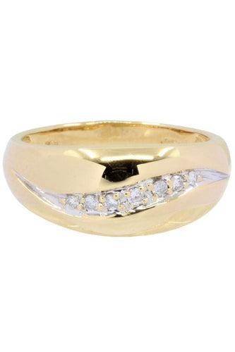 Bague BAGUE JONC DIAMANTÉ 58 Facettes 048741