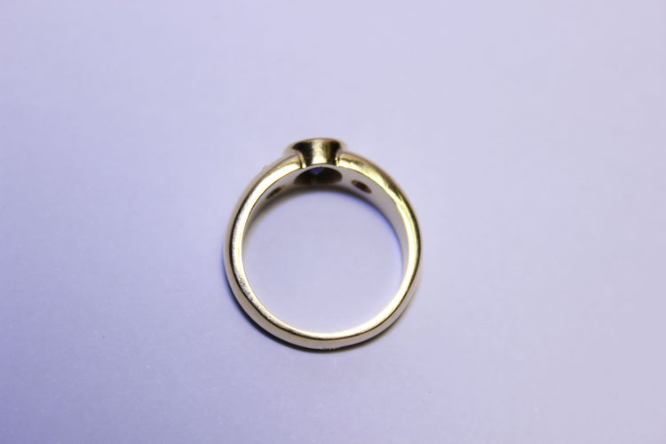 Bague 52 Bague Diamants et Saphir 58 Facettes