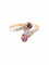 Bague 51 Bague Trilogie Rubis Diamants 58 Facettes