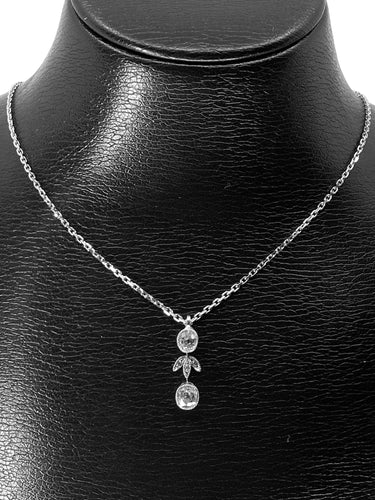 Pendentif Pendentif Or blanc Diamants 58 Facettes AB245