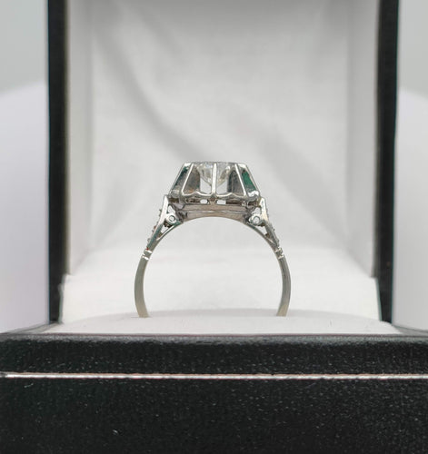 Bague 50 Bague solitaire en Or gris & Diamant 58 Facettes