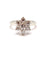 Bague 49 Bague marguerite or blanc, diamants 58 Facettes 0024XC