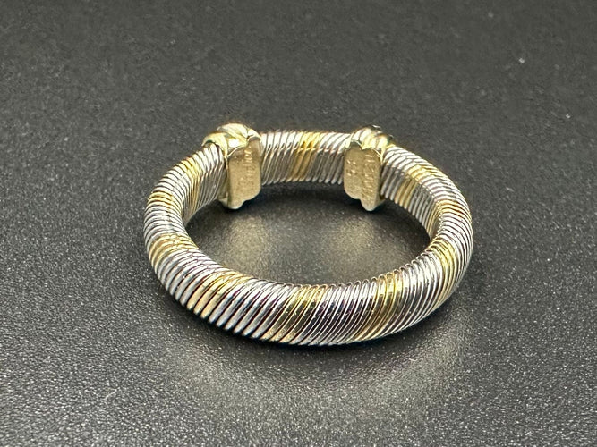 Bague CARTIER - Bague Trinity Acier Or 58 Facettes