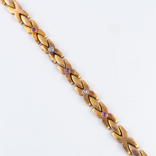 Bracelet Bracelet Rubis Diamants 58 Facettes JE14