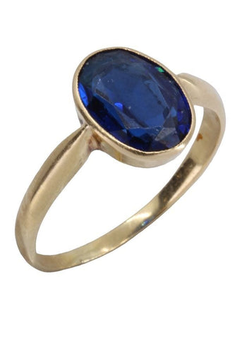 Bague 60 Bague ancienne saphir 58 Facettes 060911