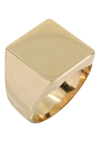 Bague Chevalière Moderne 58 Facettes 047241