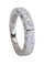 Bague DEMI-ALLIANCE DIAMANTS PRINCESSE 58 Facettes 060221