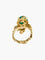 Bague Bague Or Jaune Aventurine 58 Facettes