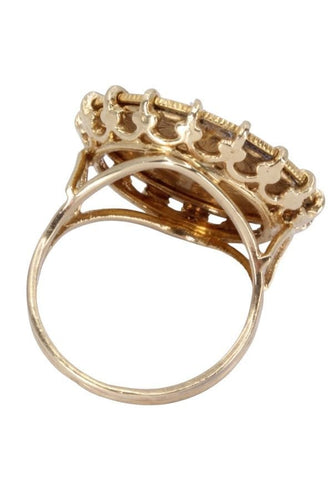 Bague BAGUE PIÈCE 10 FRANCS NAPOLÉON III 58 Facettes 064401