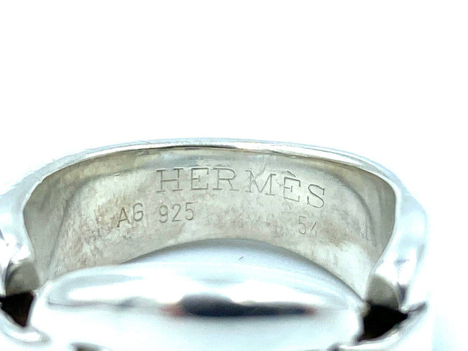 Bague 54 Bague Hermès Argent 58 Facettes