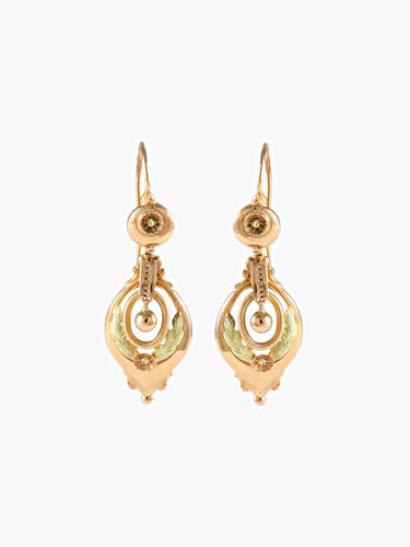 Boucles d'oreilles Boucles d'oreilles Epoque Napoléon III 58 Facettes