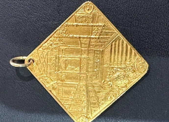 Pendentif Médaille Française d'Honneur Maison Portois 58 Facettes