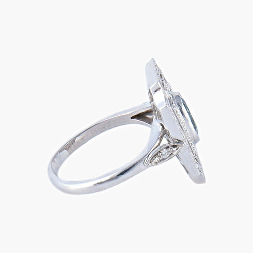 Bague 51 Bague Saphir et Diamants 58 Facettes