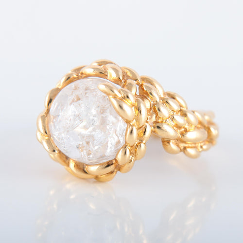 Bague 49 Bague Gilbert Albert Petit Modèle bille interchangeable 58 Facettes