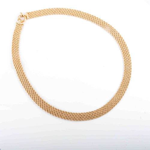 Collier COLLIER OR JAUNE MAILLE TRESSEE 58 Facettes LP 906
