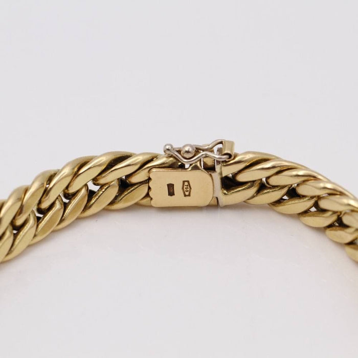 Bracelet Bracelet or barbu alterné 58 Facettes E359320